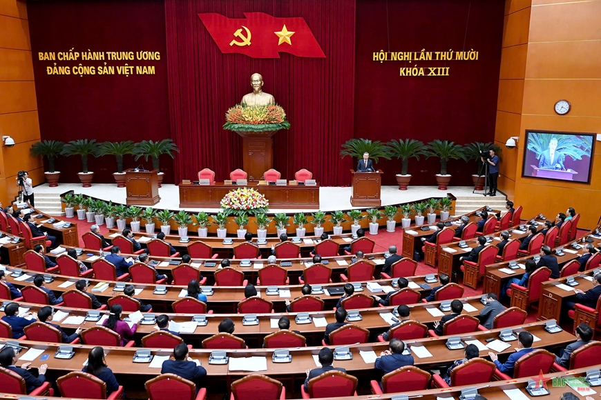 Bế mạc Hội nghị lần thứ 10 Ban Chấp hành Trung ương Đảng khóa XIII